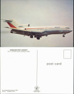 Ansichtskarte  WARDAIRS FIRST AIRCRAFT 727-11 CF-FUN Boeing Flugzeug 1982 - 1946-....: Ere Moderne