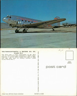 Ansichtskarte  TWA-TRANSCONTINENTAL & WESTERN AIR, INC.Flugzeug 1978 - 1946-....: Modern Era