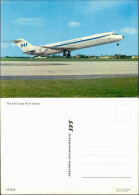 The SAS Super DC-9 Jetliner. SAS SCANDINAVIAN AIRLINES Flugwesen Flugzeuge 1981 - 1946-....: Ere Moderne