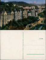 Postcard Marienbad Mariánské Lázně Kaiserstrasse 1922 - Tchéquie