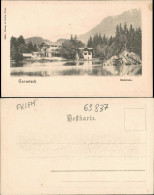 Garmisch-Garmisch-Partenkirchen Badersee Partie Mit Häusern 1900 - Garmisch-Partenkirchen