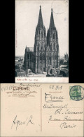 Ansichtskarte Köln Straßenpartie Am Kölner Dom 1905 - Köln