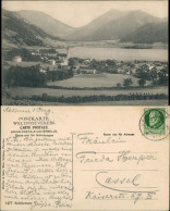 Schliersee Panorama-Ansicht Dorf U. See Alpen Fernblick 1915 - Schliersee