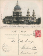 City Of London-London St. Paul’s Cathedral Kirchen Bauwerk Kirche 1904 - Autres & Non Classés