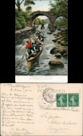 Postcard Killarney Shooting The R'Apids, Old Weird Bridge 1912 - Other & Unclassified