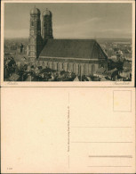 Ansichtskarte München Totale - Frauenkirche 1925 - München