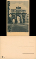 Ansichtskarte München Siegestor - Straße 1928 - Muenchen
