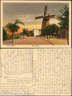 Ansichtskarte Rüstringen-Wilhelmshaven Mühlenweg - Windmühle 1922 - Wilhelmshaven