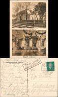 Singwitz B Bautzen Obergurig Bahnhofsrestaurant Saal 2Bild Landpoststempel 1929 - Other & Unclassified