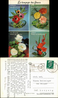 Le Langage Des Fleurs/"Blumen-Sprache" 4 Verschiedene Blumen   Bedeutung 1973 - Sonstige & Ohne Zuordnung