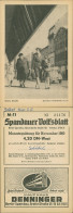 Spandau-Berlin  Volksblatt Breite Straße Geschäft Sternberg Straßen  1960 - Spandau