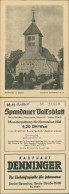 Spandau-Berlin Spandauer Volksblatt Sammlerkarte: Dorfkirche In Gatow 1958 - Gatow