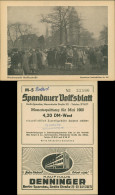 Spandau-Berlin Spandauer Volksblatt  Wochenmarkt Moltkestraße 1960 - Spandau