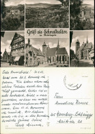 Schmalkalden Umlandansichten DDR Mehrbildkarte 6 Foto-Ansichten 1963 - Schmalkalden
