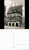 Ansichtskarte Alsfeld Strassen Partie Am Rathaus, Fachwerk Haus Gebäude 1960 - Autres & Non Classés