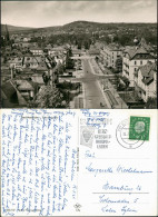 Ansichtskarte Bad Nauheim Bahnhofallee Aus Der Vogelschau-Perspektive 1961 - Bad Nauheim