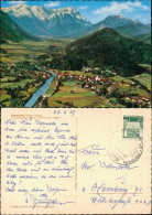 Eschenlohe-Ohlstadt Luftaufnahme, Alpen Fernansicht Mit Zugspitze 1969 - Autres & Non Classés