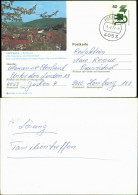 Sontra Ganzsachen Postkarte Dt. Bundespost 40 Pf. Motiv  Kurhessen 1977/1976 - Autres & Non Classés