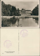 Bad Wilhelmshöhe-Kassel Cassel SCHLOSS WILHELMSHÖHE Mittelbau, Gartenseite 1940 - Kassel