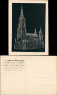 Ansichtskarte Ulm A. D. Donau Ulmer Münster Modell 1928 - Ulm