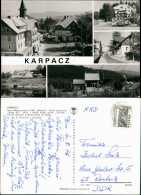 Postcard Krummhübel Karpacz Seilbahn, Hotels, Straßen - MB 1972 - Schlesien