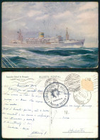 BARCOS SHIP BATEAU PAQUEBOT STEAMER [ BARCOS # 05138 ] - PORTUGAL COMPANHIA COLONIAL NAVEGAÇÃO PAQUETE PATRIA 3-951 - Steamers