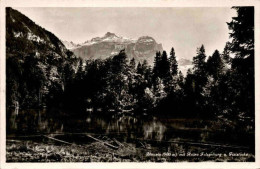 Blausee Mit Ruine Felsenburg U. Fisistöcke (4085) - Kandergrund