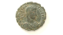 Monnaie Romaine AE  - Centenionalis / Nummus: 2.0cm/ 2.6g - A IDENTIFIER - Province