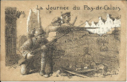 La Journée Du Pas De Calais , Août 1916 , On Les Aura , Illustration De Mayeur , µ - Other & Unclassified