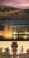 Central Milton Keynes At Dusk & Night 3x Postcard S - Autres & Non Classés