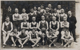 Exeter Swimming Sports Team Antique Real Photo POstcard - Autres & Non Classés