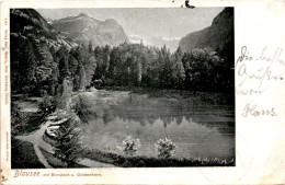 Blausee Mit Birrstock U. Doldenhorn (3181) * 28. 9. 1902 - Kandergrund
