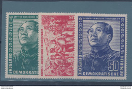 1951 DDR, Mao Tse Tung , 3 Valori , Michel 286/88, MNH** - Autres & Non Classés