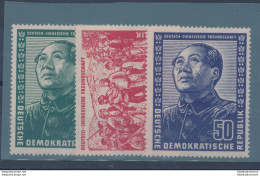 1951 DDR, Mao Tse Tung , 3 Valori , Michel 286/88, MNH** - Other & Unclassified