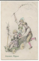 2248 -Joyeuses Pâques - Enfants - Kinder-Zeichnungen