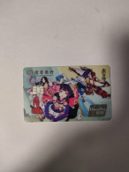 China, Online Games, Onmyoji ,(1pcs) - Cartes De Crédit (expiration Min. 10 Ans)