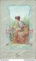 Ca456 Cartolina Art Deco Donnina Lady Donna Cupido Illustratore Artist - Autres & Non Classés