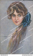 Ca471 Cartolina Art Deco Donnina Lady Donna Cupido Illustratore Artist Corbella - Autres & Non Classés