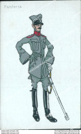 Ca284 Cartolina Militare Fanteria Uniforme Illustratore Artist - Autres & Non Classés