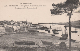 29 AUDIERNE Vue Generale De L'entrée à Marée Basse;  Poulgoazec (effet De Contre Jour)  SUP  PLAN Env. 1910.   RARE - Audierne