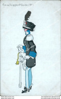 Ca271 Cartolina Militare  Cavalleggeri Guide Uniforme  Illustratore Artist - Autres & Non Classés