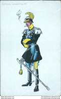 Ca280 Cartolina Militare Genova Cavalleria Illustratore Artist - Autres & Non Classés