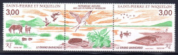 SAINT PIERRE ET MIQUELON - 1987 - Patrimoine Naturel - Unused Stamps