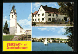 AK Beersbach, Die Kirche, A&O-Filiale, Sonnenbachstausee  - Autres & Non Classés