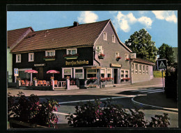 AK Wiehl-Drabenderhöhe, Die Gaststätte Zur Dorfschänke, Inh. Rainer Lang  - Wiehl