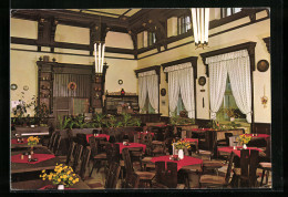 AK Bayerisch Eisenstein /Bayer. Wald, Restaurant Im Grenzbahnhof, Speisesaal  - Other & Unclassified