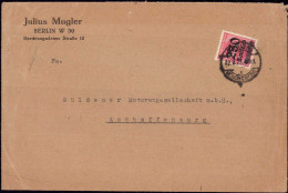604356 | Julius Mugler, Bau Von U - Boote, Kreuzer, Torpedoboote, Werft Kiel Und Schichau Werft, | Danzig - Storia Postale
