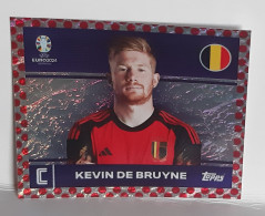 Figurine Stickers TOPPS (no Panini) - EURO 2024 - KEVIN DE BRUYNE - BELGIUM - BEL 2 - PARALLEL CARD- CHROME-VIOLET - Other & Unclassified