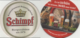 5007725 Bierdeckel Rund - Schimpf - Beer Mats