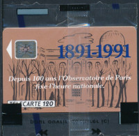Télécartes France - Publiques N° Phonecote F176 - Centenaire HORLOGE PARLANTE (120U - SC4 NSB) - 1991